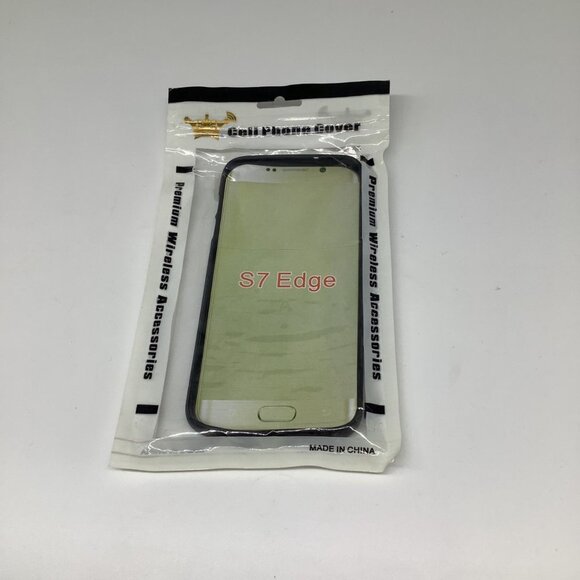 Snap-on Dual Layer Hybrid Crystal Bumper Frame for Samsung Galaxy S7 Edge - Picture 2 of 10